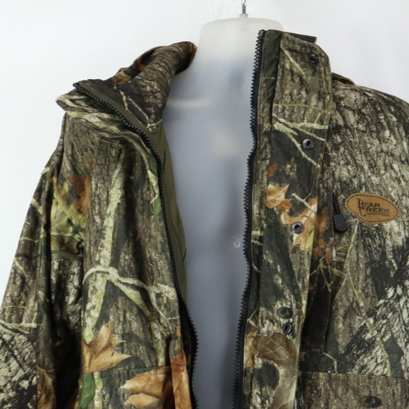 Bear Creek Outfitters, Mens, Mossy Oak Breakup, Hunting Jacket Size Medium - Picture 7 of 16
